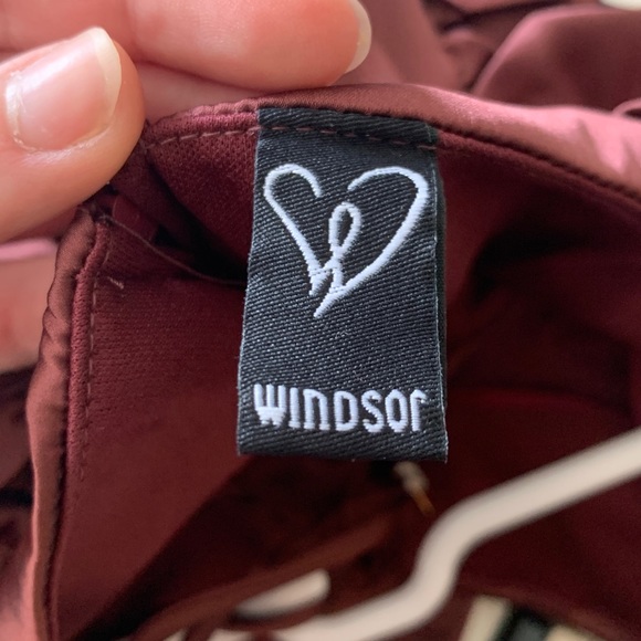 Windsor Sparks Fly Brown Bodycon Dress - Picture 4 of 4